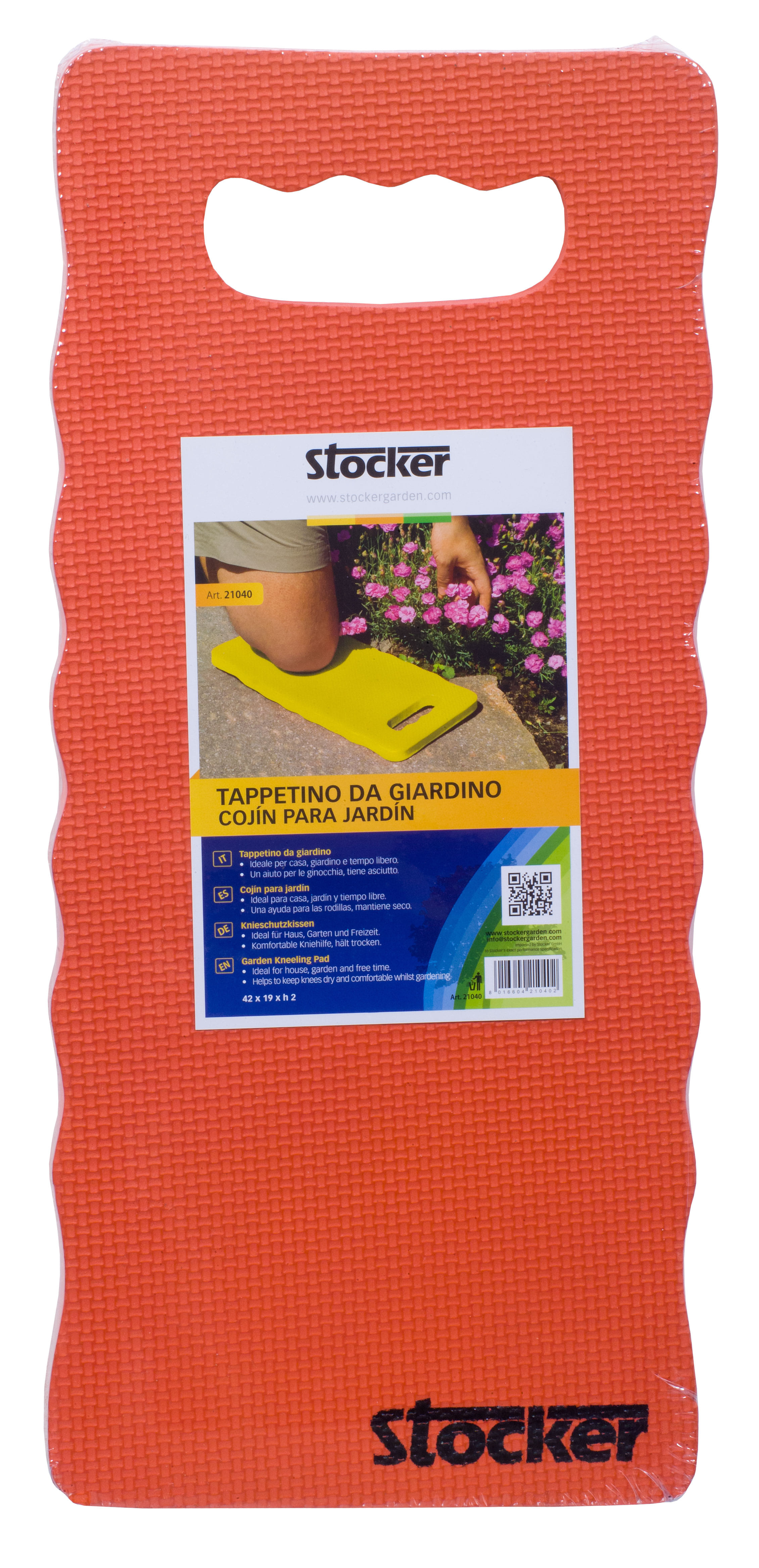 Tappetino da giardino Stocker Art 21040 in morbida gomma impermeabile.