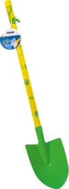 Pala in metallo per bambini verde Stocker Art 2304 con lunghezza da 78cm.