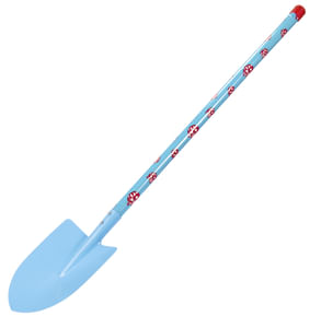 Pala in metallo per bambini azzurra Stocker Art 2318 con lunghezza da 78cm.