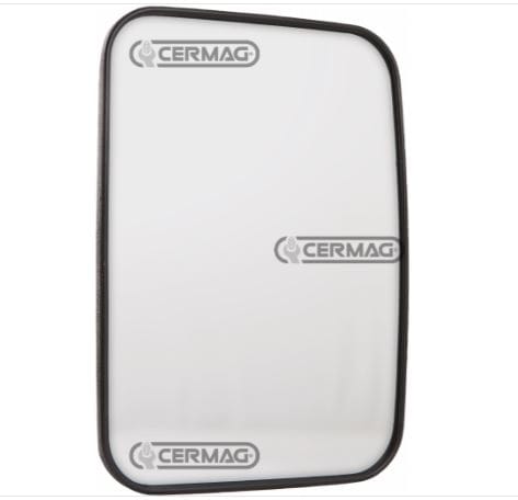 Coppa di ricambio nera vetro bianco