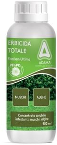Erbicida Totale FINALSAN ULTIMA flacone da 500ml contro alghe, muschi e infestanti generiche.