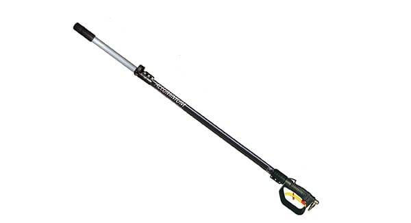 Asta di prolunga telescopica con impugnatura Zanon AL 200 in alluminio da 120 a 200cm con peso di 1,3Kg.