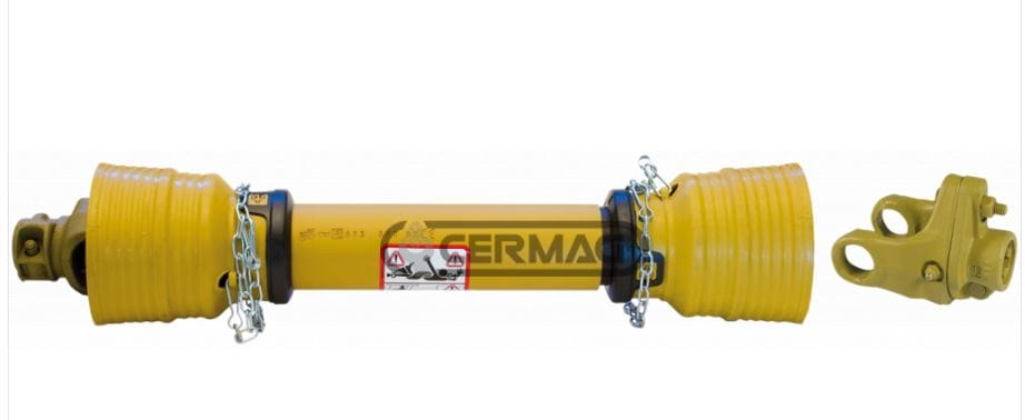 Albero cardanico Eurocardan 4 x 800, con limitatore bullone di trancio montato