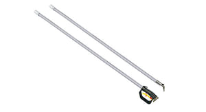 Asta di prolunga Fissa con impugnatura Zanon AS 005 in alluminio da 50cm con peso di 0,70Kg.