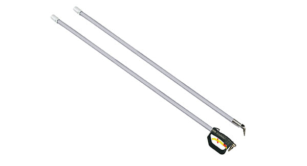 Asta di prolunga Fissa con impugnatura Zanon AS 015 in alluminio da 150cm con peso di 1,00Kg.