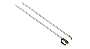 Asta di prolunga Fissa con impugnatura Zanon AS 015 in alluminio da 150cm con peso di 1,00Kg.