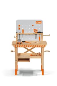 Banco da lavoro Stihl in legno per bambini