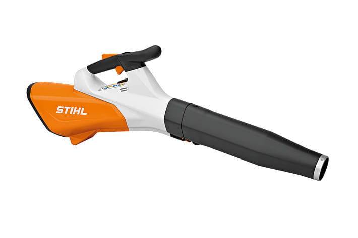Soffiatore a batteria Stihl BGA 200 per uso professionale.