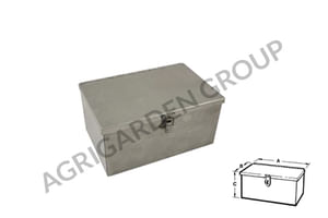 Cassetta porta attrezzi in lamiera piegata e saldata