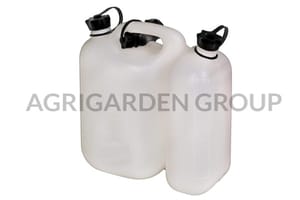 Tanica combinata eco 5,5 litri + 3 lt, per miscela ed olio, con beccuccio