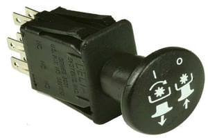 Interruttore inserimento lame 8 attacchi faston