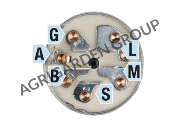 Interruttore avviamento 6 poli