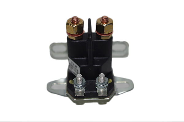 Solenoide 12v + e - separato - 2x1/4" - 20 unf - 4 poli - 4 fissaggi