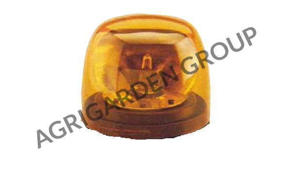 Calotta arancio diametro 123 mm per lampeggiante Cobo trattore