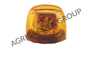 Calotta arancio diametro 123 mm per lampeggiante Cobo trattore