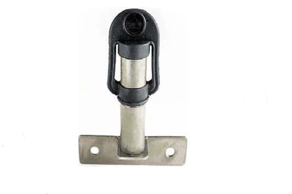 Supporto lampeggiante da saldare con staffa laterale per girofaro