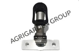 Supporto lampeggiante da avvitare con staffa laterale per girofaro