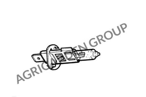 Lampadina alogena 24 v 70 watt H1 P 14