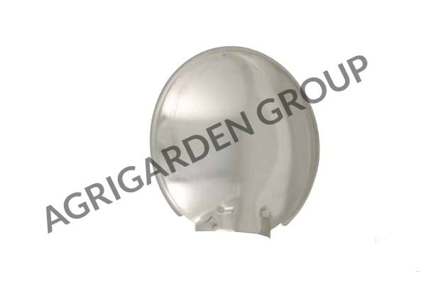 Parabola in alluminio anodizzato per lampeggiante trattore