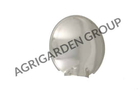 Parabola in alluminio anodizzato per lampeggiante trattore