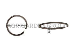 Segmento fascia elastica diametro 33 spessore 1