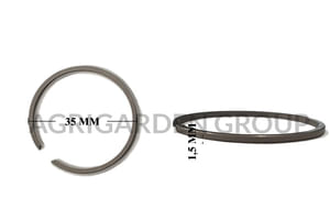 Segmento fascia elastica diametro 35 spessore 1