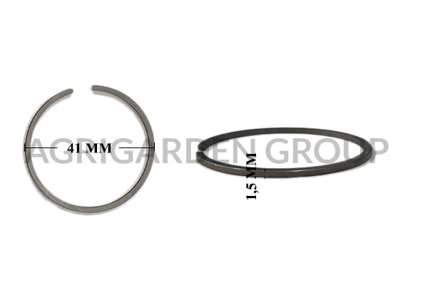 Segmento fascia elastica diametro 41 spessore 1