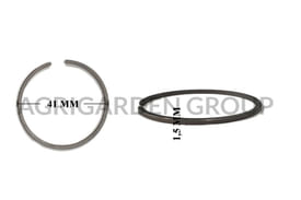 Segmento fascia elastica diametro 41 spessore 1