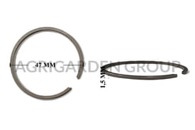 Segmento fascia elastica diametro 47 spessore 1