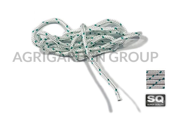 Corda fune avviamento super qualità da 3 mm x 1 metro Ideale per motori con starter manuale