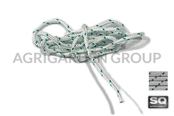 Corda fune avviamento super qualità da 4 mm x 1,5 metro Ideale per motori con starter manuale