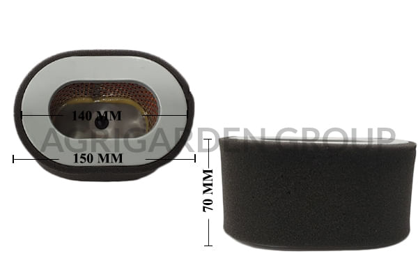 Filtro aria motore Yanmar 114650