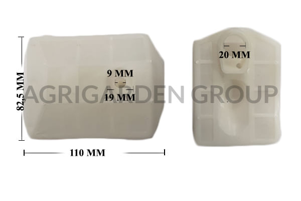 Filtro aria commerciale motosega cinese da abbattimento adatta a vari marchi