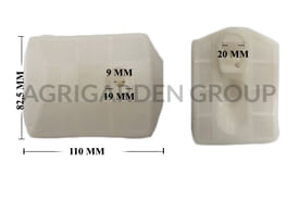 Filtro aria commerciale motosega cinese da abbattimento adatta a vari marchi