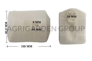 Filtro aria commerciale motosega cinese da abbattimento adatta a vari marchi