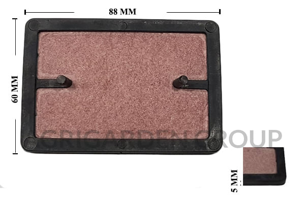 Filtro aria  commerciale motosega McCulloch s4 senza foro california