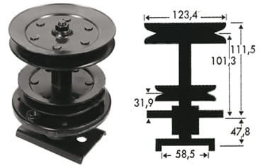 Supporto lama per tagliaerba AYP