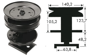 Supporto lama per tagliaerba AYP