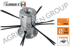 Testina universale multifilo power mulcher