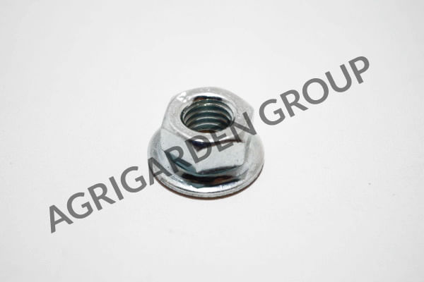 Dado a filettatura sinistra per decespugliatore 8 x 1