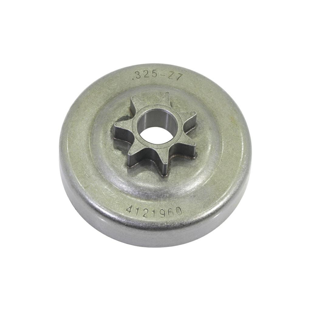 Rocchetto pignone campana frizione 325 z7 commerciale motosega Alpina