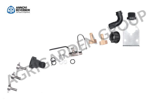 Kit montaggio a distanza RM40 con rubinetto per gruppo comando 2 vie (CA-163012) Annovi Reverberi