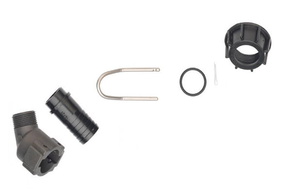 Kit montaggio a distanza VDR50 con rubinetto per gruppo comando 2 vie (CA-163016) Annovi Reverberi