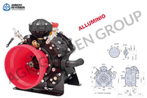 Pompa ad alta pressione AR 1604 C/C Annovi Reverberi