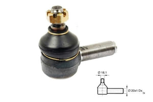 Testina di sterzo diametro filetto 20x1 dx