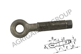 Occhione girevole per timone