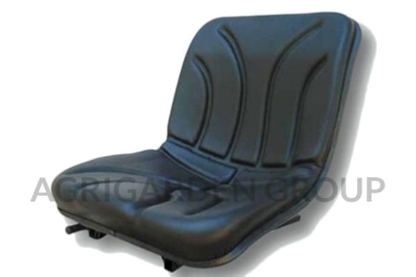 Sedile pcv non molleggiato per carrello elevatore, mietitrebbia, macchina da raccolta