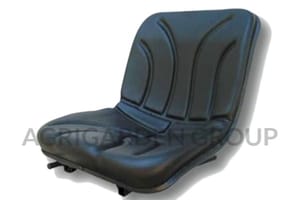 Sedile pcv non molleggiato per carrello elevatore, mietitrebbia, macchina da raccolta