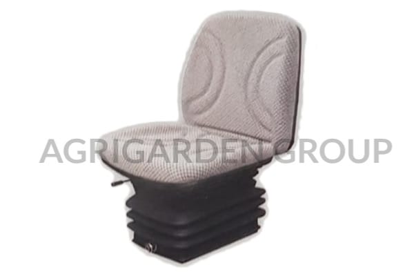 Sedile CE pcv rivestito in tessuto, sospensione pneumatica per trattore, agricoltura