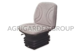 Sedile CE pcv rivestito in tessuto, sospensione pneumatica per trattore, agricoltura
